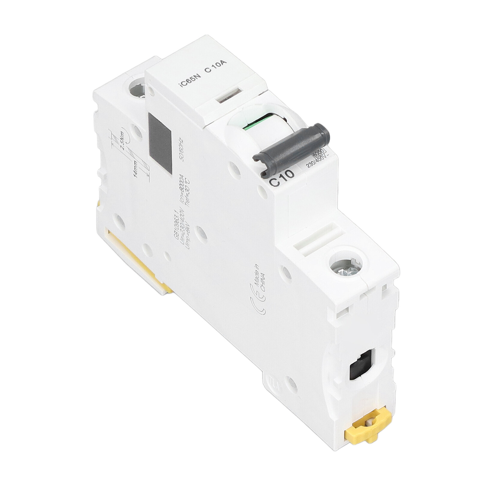 Mini Circuit Breaker 1P Residual Current Isolator DIN Rail Mount 230V ...