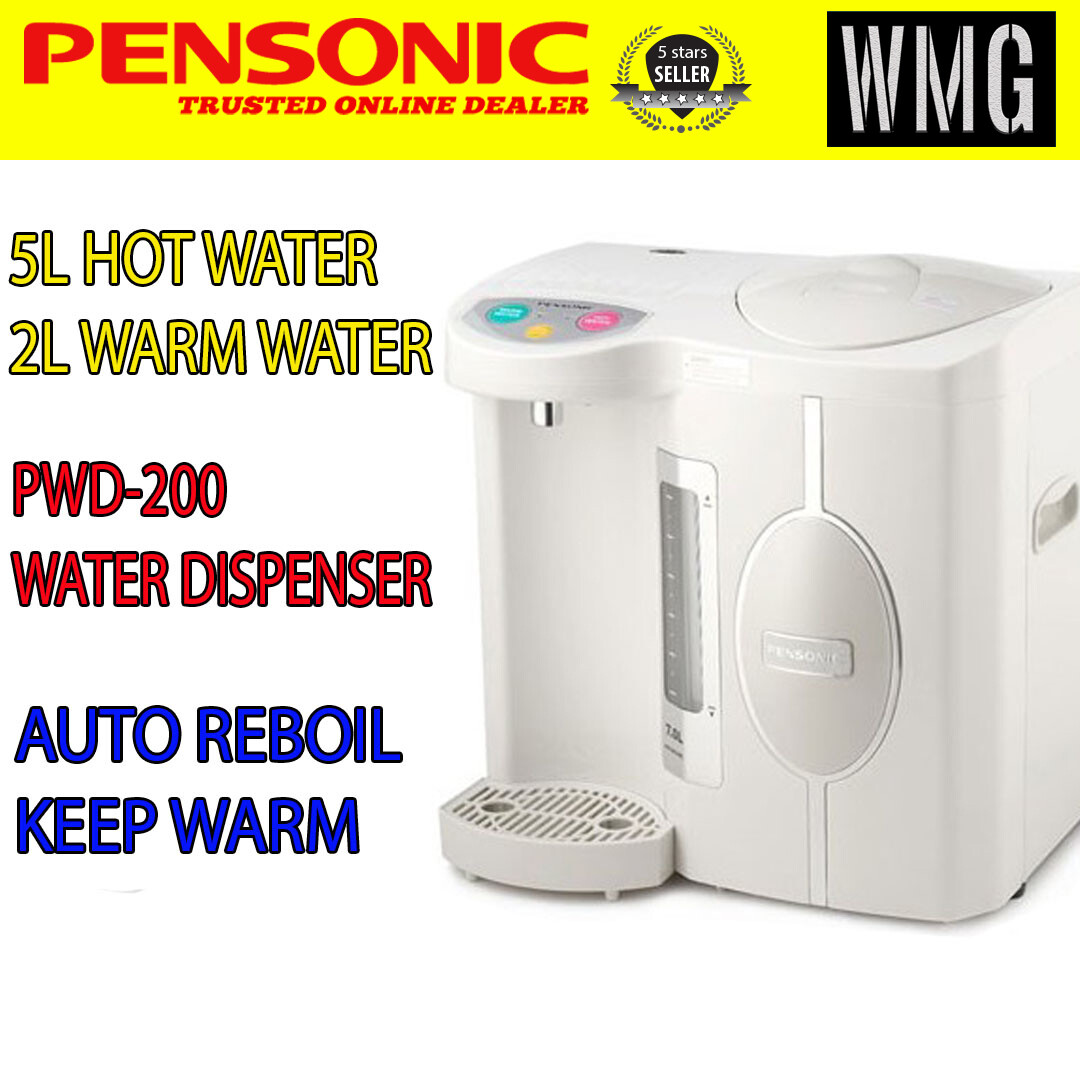 Pensonic Water Dispenser PWD-200 Hot Water Warm Water Stainless Steel inner  pot | Lazada
