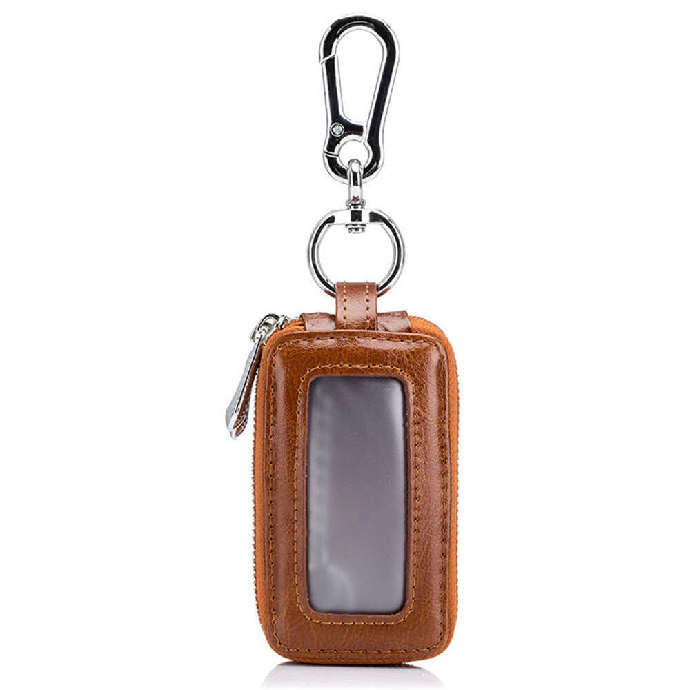 Zipper Mini Double Pocket Men Holder Keychain Women's Car Fashion Keys