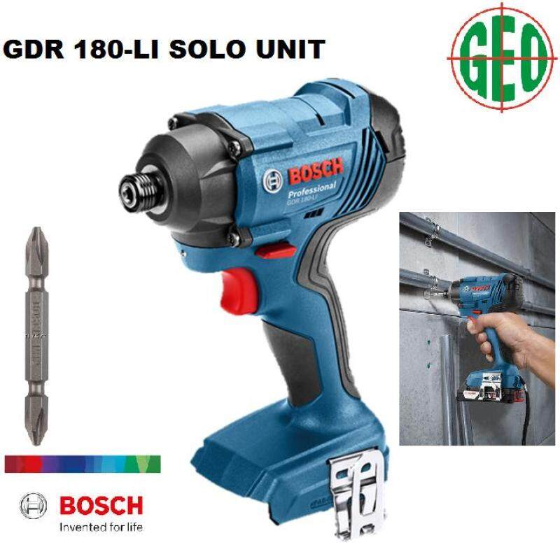 Bosch GDR 180-Li Cordless Impact Driver - SOLO Unit without Battery & Charger