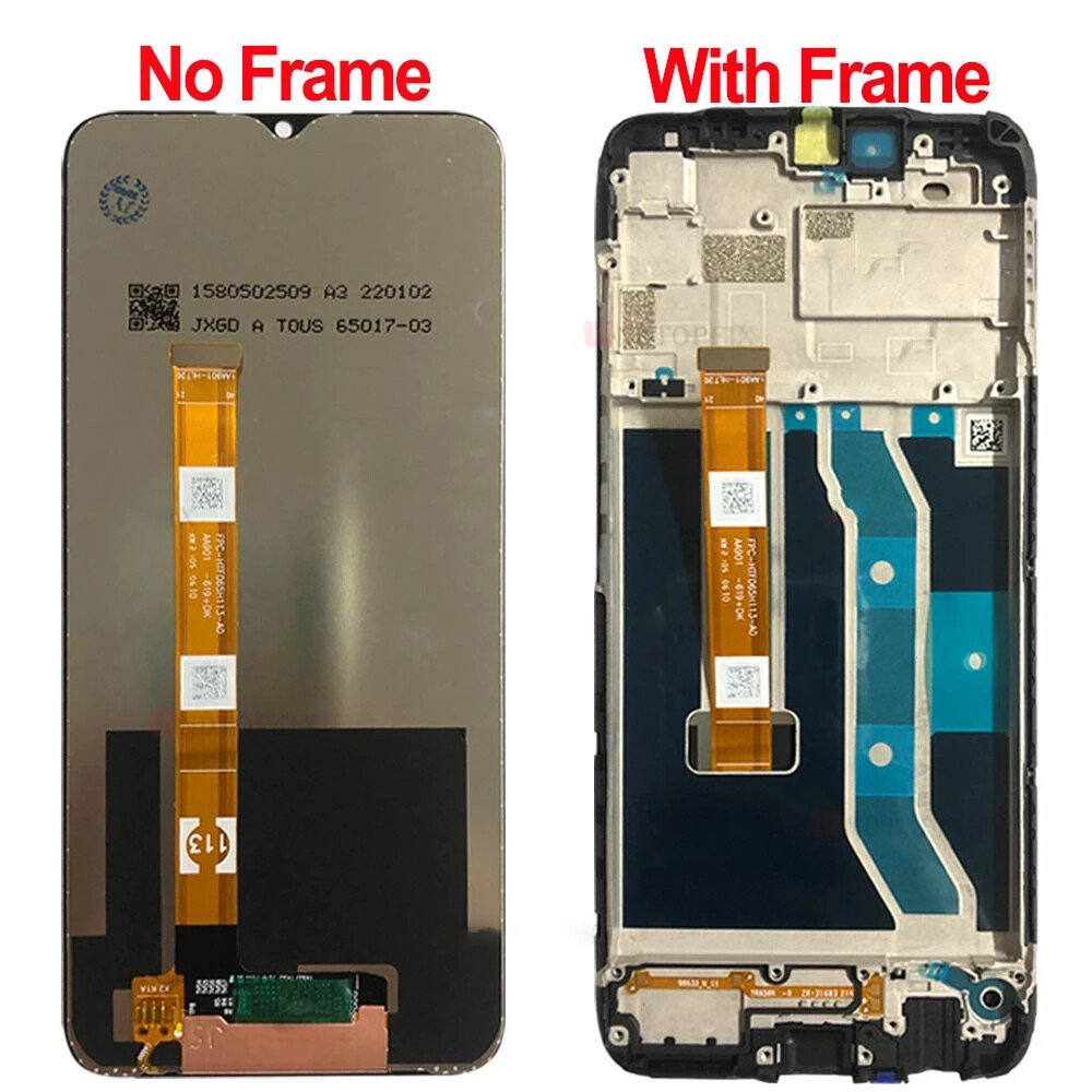 Original LCD For OPPO Realme C25/C25S/Narzo 50A RMX3191 RMX3197 RMX3430 Display Touch Screen Digitizer Assembly Replacement