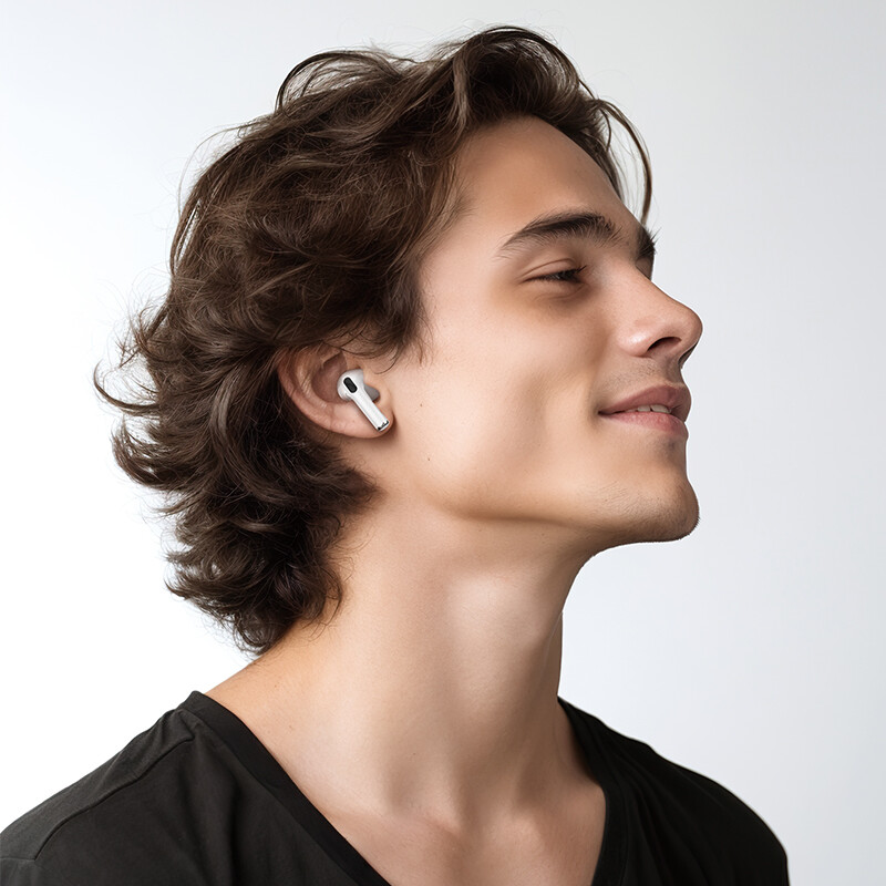 Borofone bw58 không dây chuẩn TWS Tai nghe Tai nghe bluetooth bt5.3 với microphone Điều khiển bằng cảm ứng Earbuds âm thanh nổi HD Bộ tai nghe thể thao cho IOS Android Xiaomi Huawei Oppo Vivo Sumsung tất cả điện thoại thông minh phổ