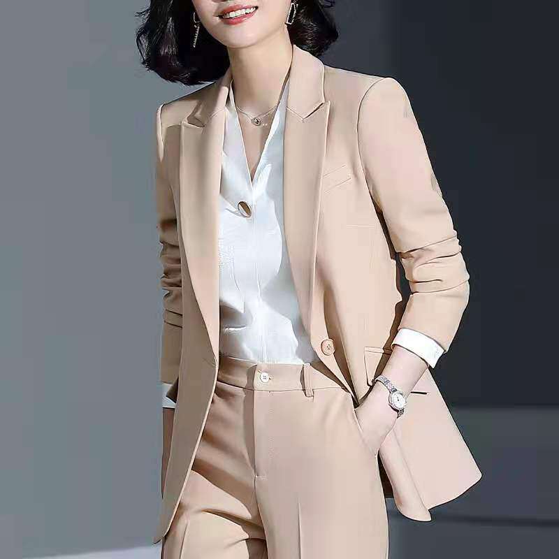 Women New Pant Suit Set Blazer Jacket 