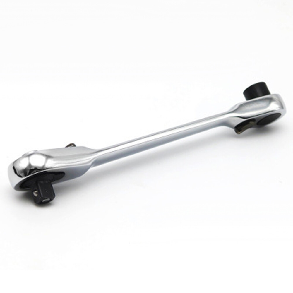 Xiaxuannai®Mini 1/4Inch Ổ Cắm Nhanh Hai Đầu Cần Cờ Lê Bánh Cóc Dụng Cụ Mũi Tuốc Nơ Vít
