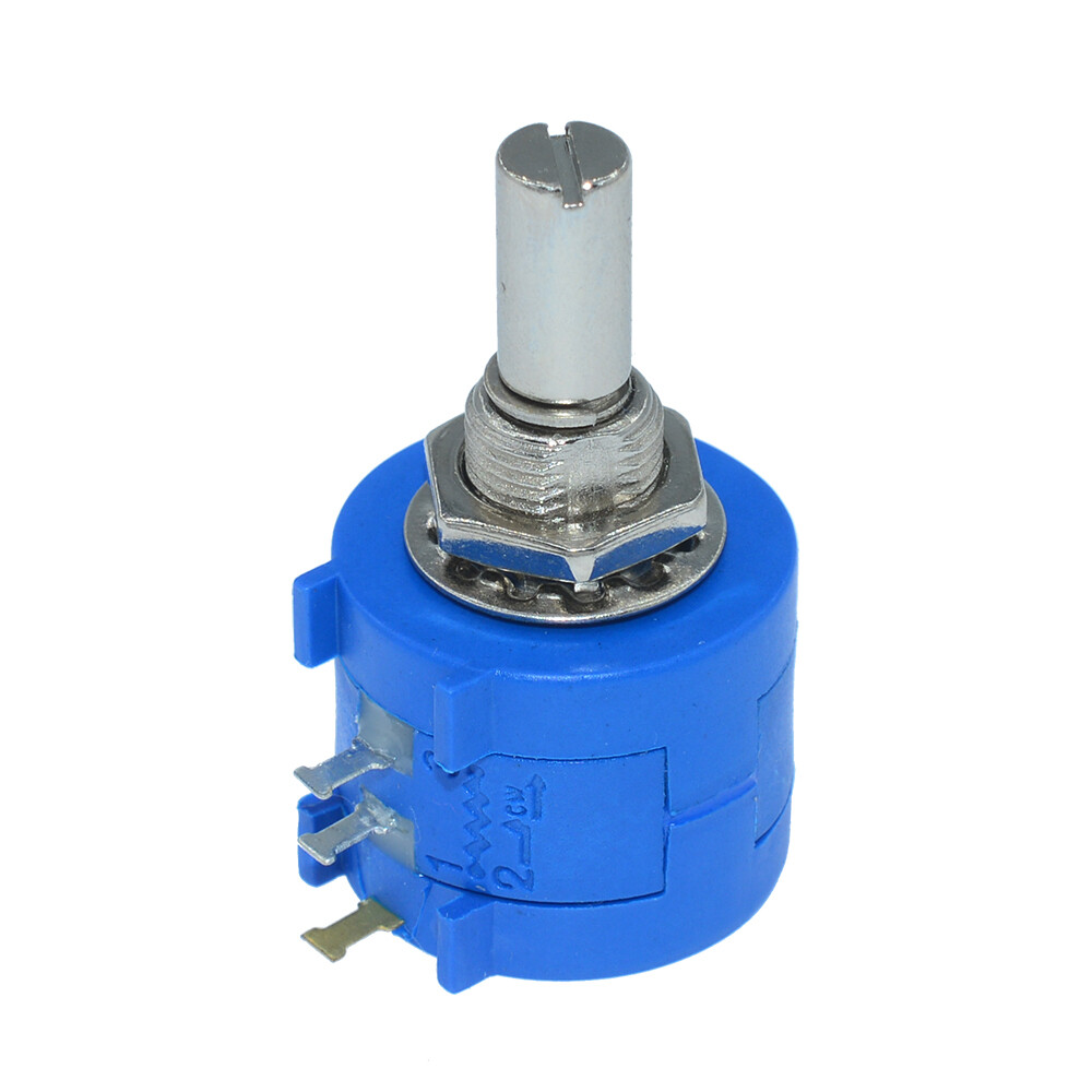 【Seasboat】3590S-2-103L 3590S 10K Ohm Precision Multiturn Potentiometer Pot 10-Turns Rotary Adjustable Resistor