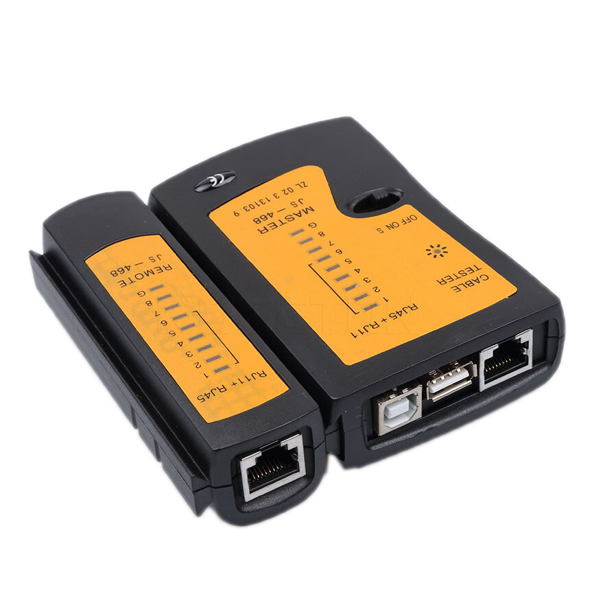 Máy Kiểm Tra Cáp Mạng USB RJ45 RJ11 BNC Chuyên Nghiệp Máy Kiểm Tra Dây Mạng LAN Ethernet Máy Dò...