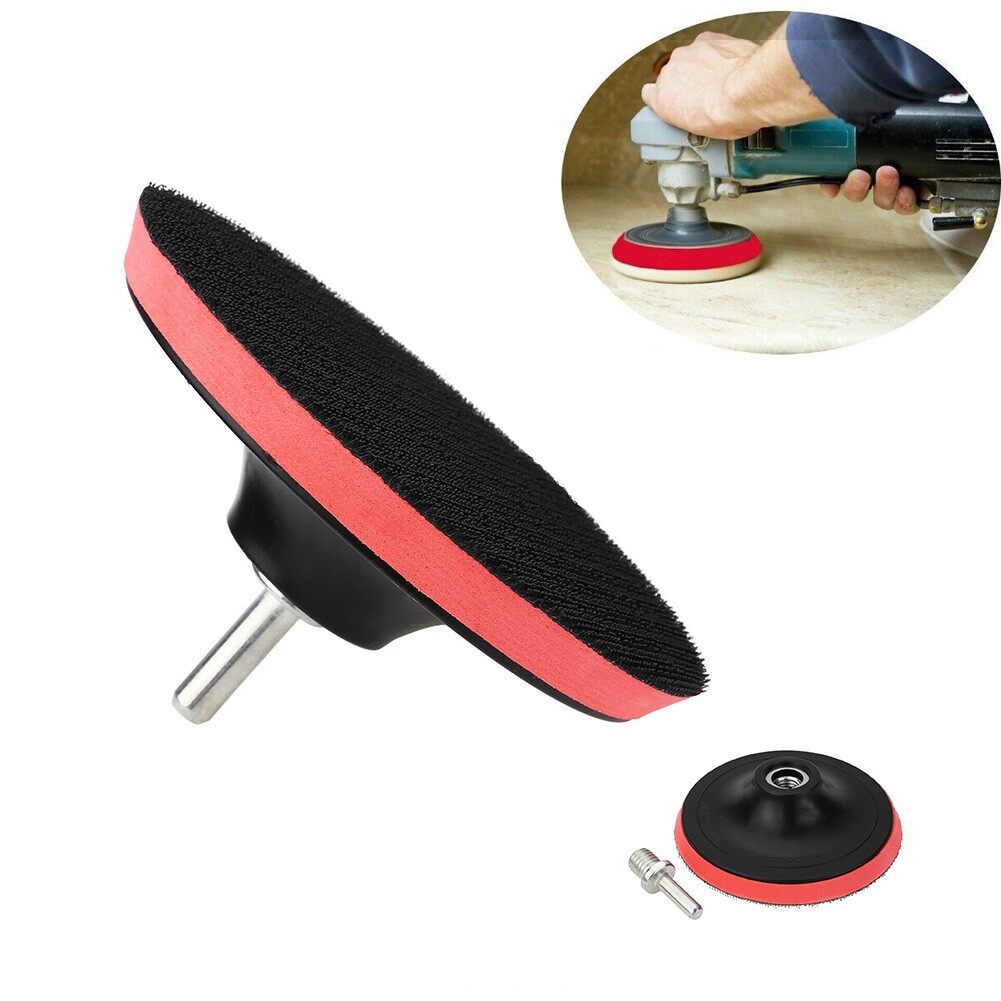 125mm Hook & Loop BACKING PAD for Sanding Discs Angle Grinder Drill Rubber Flat