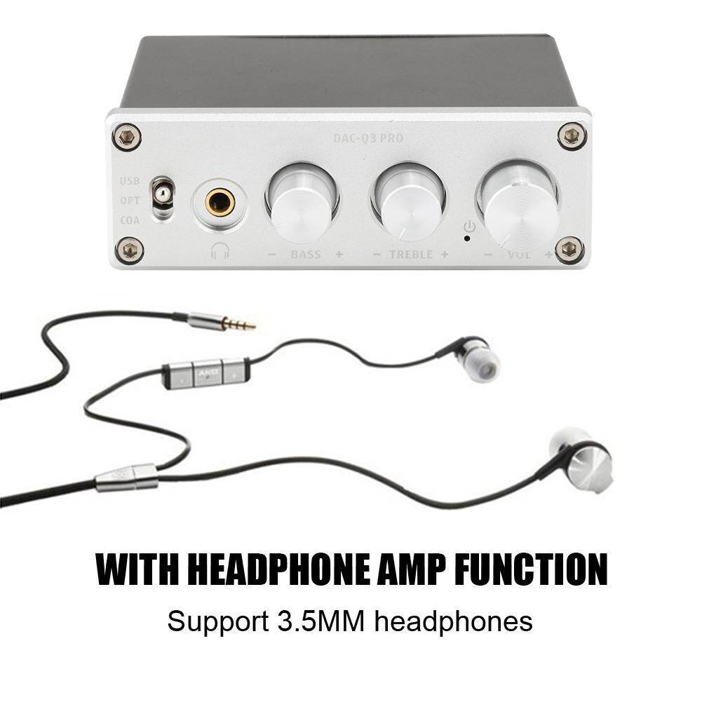 【Ưu đãi lớn】Bộ Giải Mã Âm Thanh AC-Q3 PRO DAC Với Bộ Khuếch Đại Tai Nghe Cho Tai Nghe 3.5MM