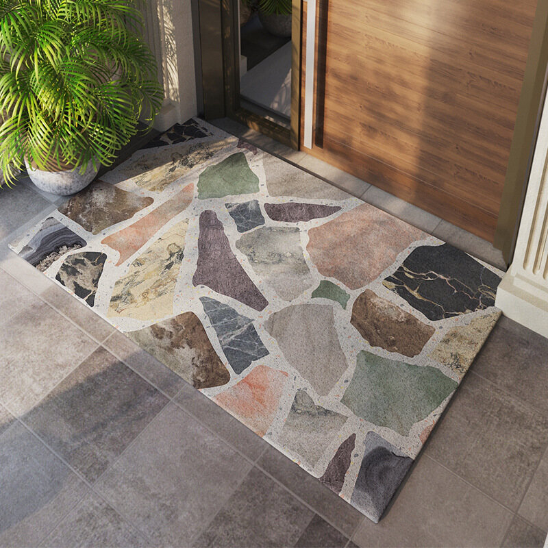 Floor Mat/Nordic Style Door Mat/Dustproof Mat/Cutable Carpet/Bathroom, Living Room Mat/Home Mat