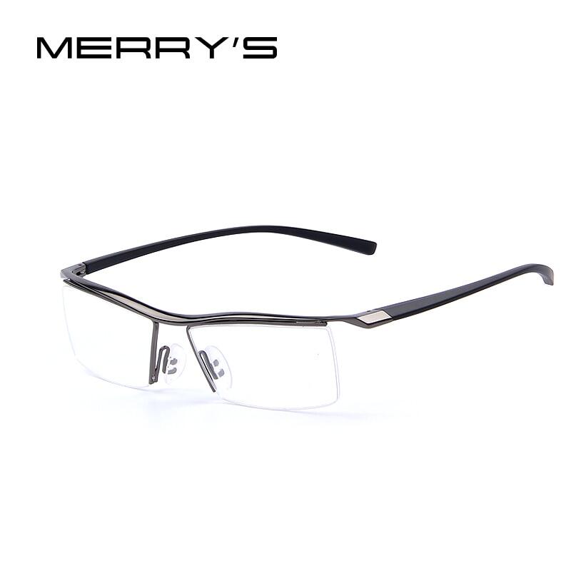 Men Optical Frames Eyeglasses Frames Rack Commercial Glasses Fashion Frame Myopia Titanium Frame TR90 Legs S'441
