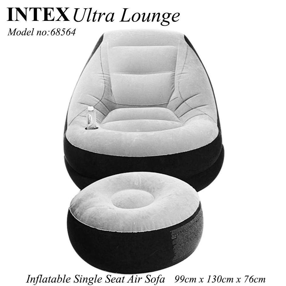 Sokano Intex 68564 Inflatable Single Seat Air Sofa Ultra Lounge