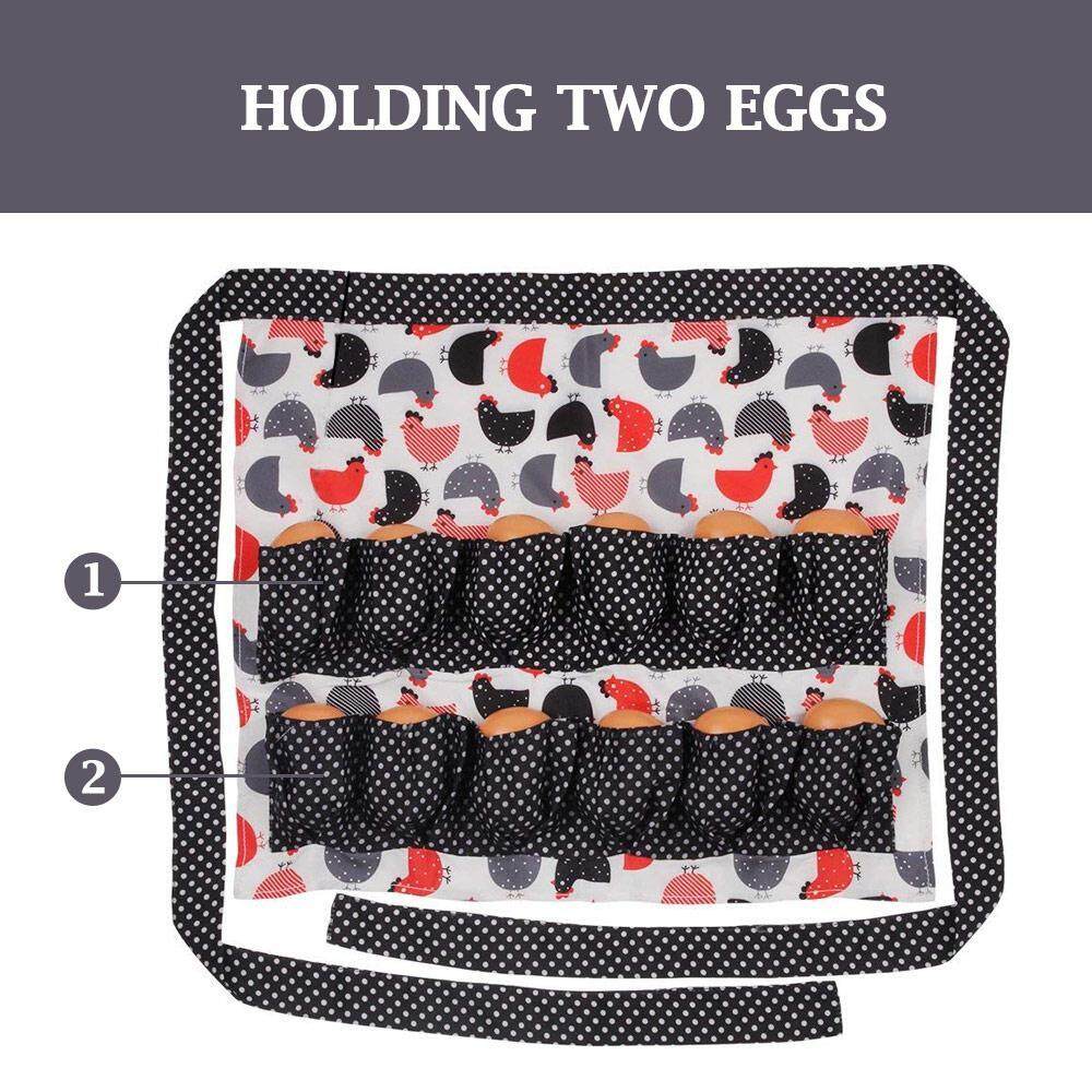 BuyBowie Chicken Egg Gathering Apron Farm Eggs Collecting Pocket Perfect Holding Multiple Egg