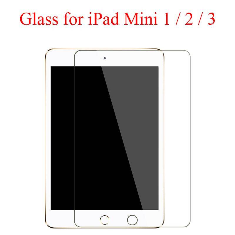For iPad Mini 1 2 3 tempered glass screen protector ipadmini A1432 A1454 A1455 Mini2 A1489 A1490 A1491 Mini3 A1599 A1600 screen film