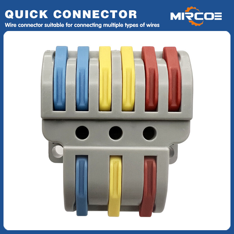 Phát hành nhanh chóng đầu nối dây điện Dây cáp Splitter phổ dây mini khối thiết bị đầu cuối Đường dây nối điện 2 trong 4 ra 2 trong 6 ra 3 trong 6 ra 3 trong 9 ra dây