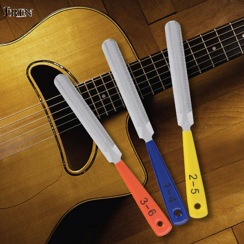 3pcs/set Double Sided Guitar Nut Slotting Saddle Files Luthier Tool Guitar Nut File