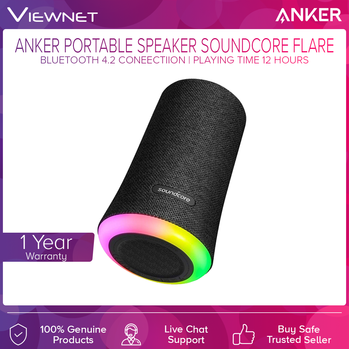 anker soundcore flare app