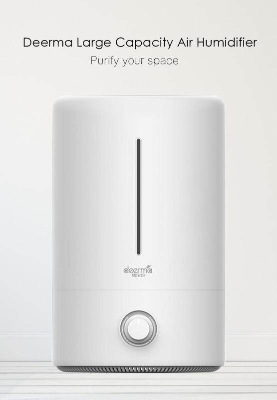Deerma Household Mute Air Humidifier 5L Large Capacity Air Purifying Aroma Mist Maker Singapore