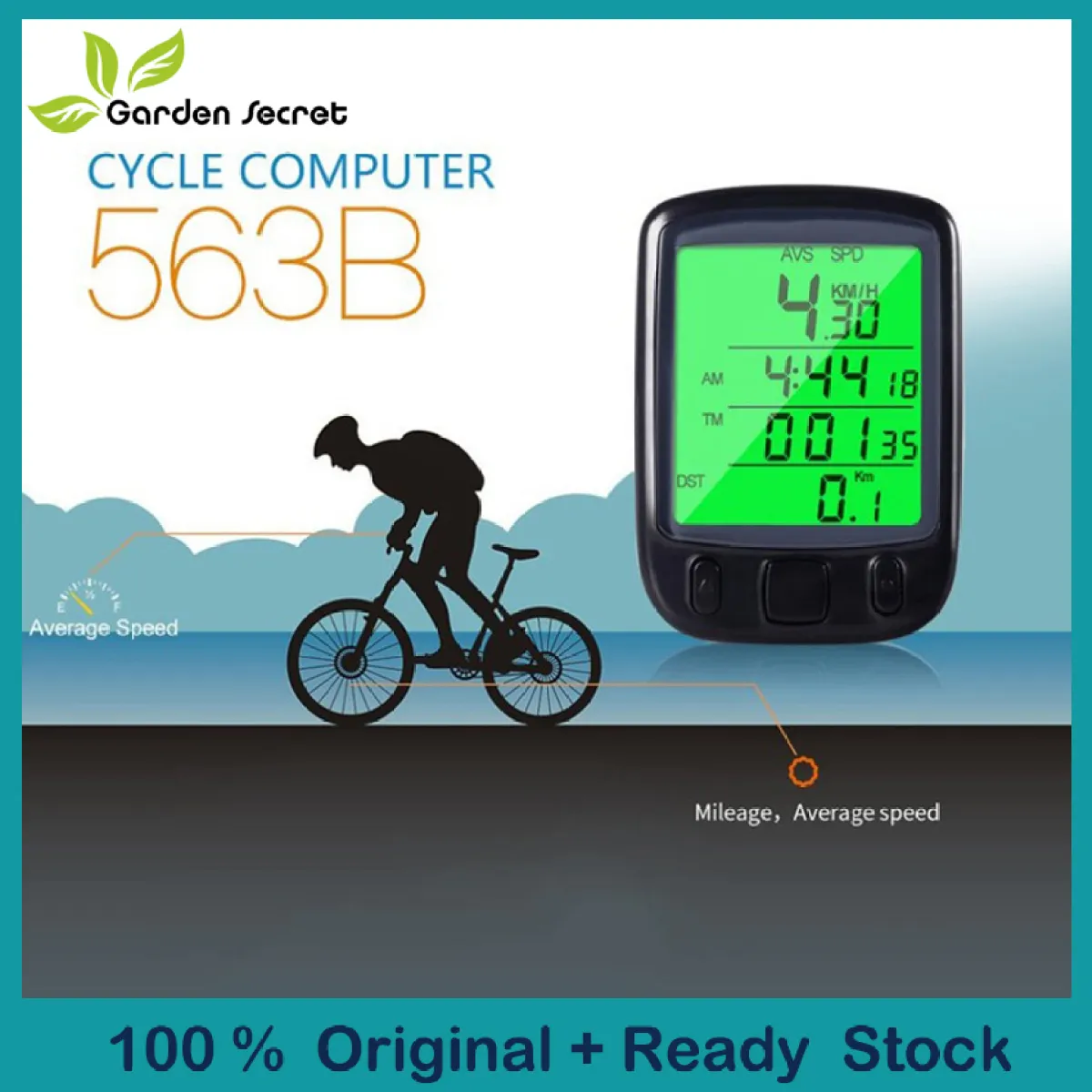 bicycle mileage meter