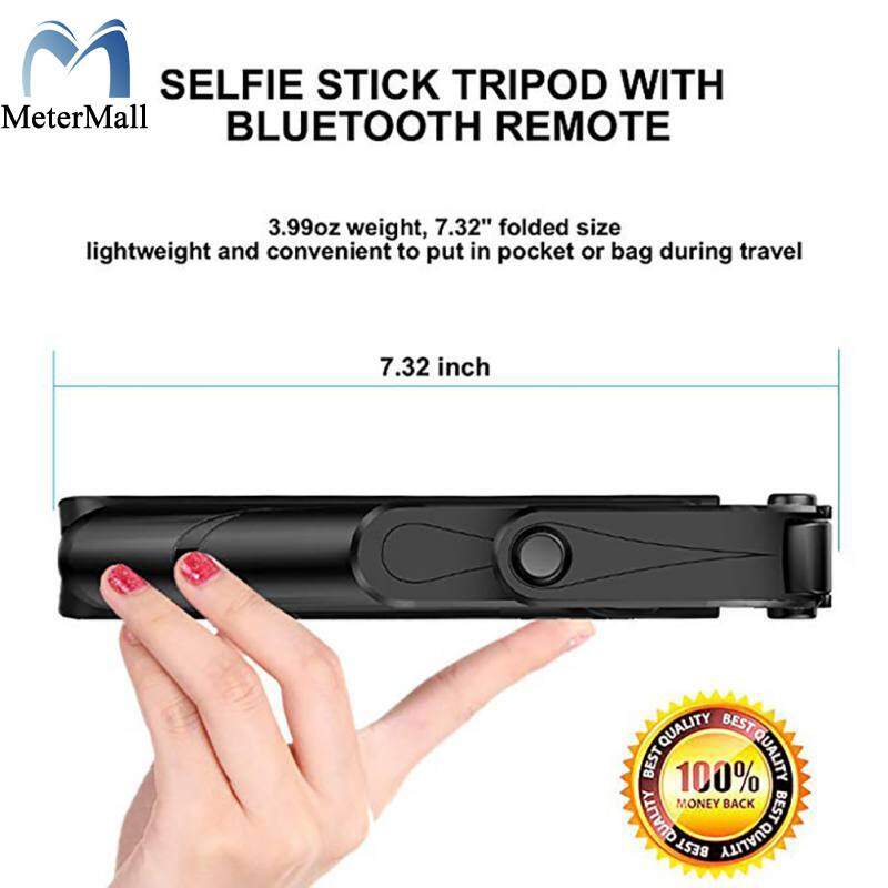 Selfie Stick with Tripod and Phone Holder Remote Controller Set for Smartphones