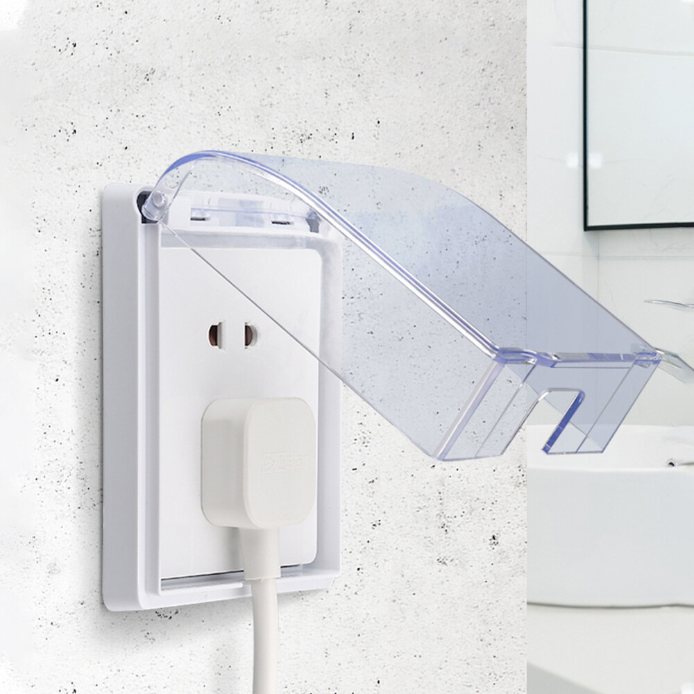 Punch-free switch socket protection cover waterproof universal wall socket dust-proof switch plate protection