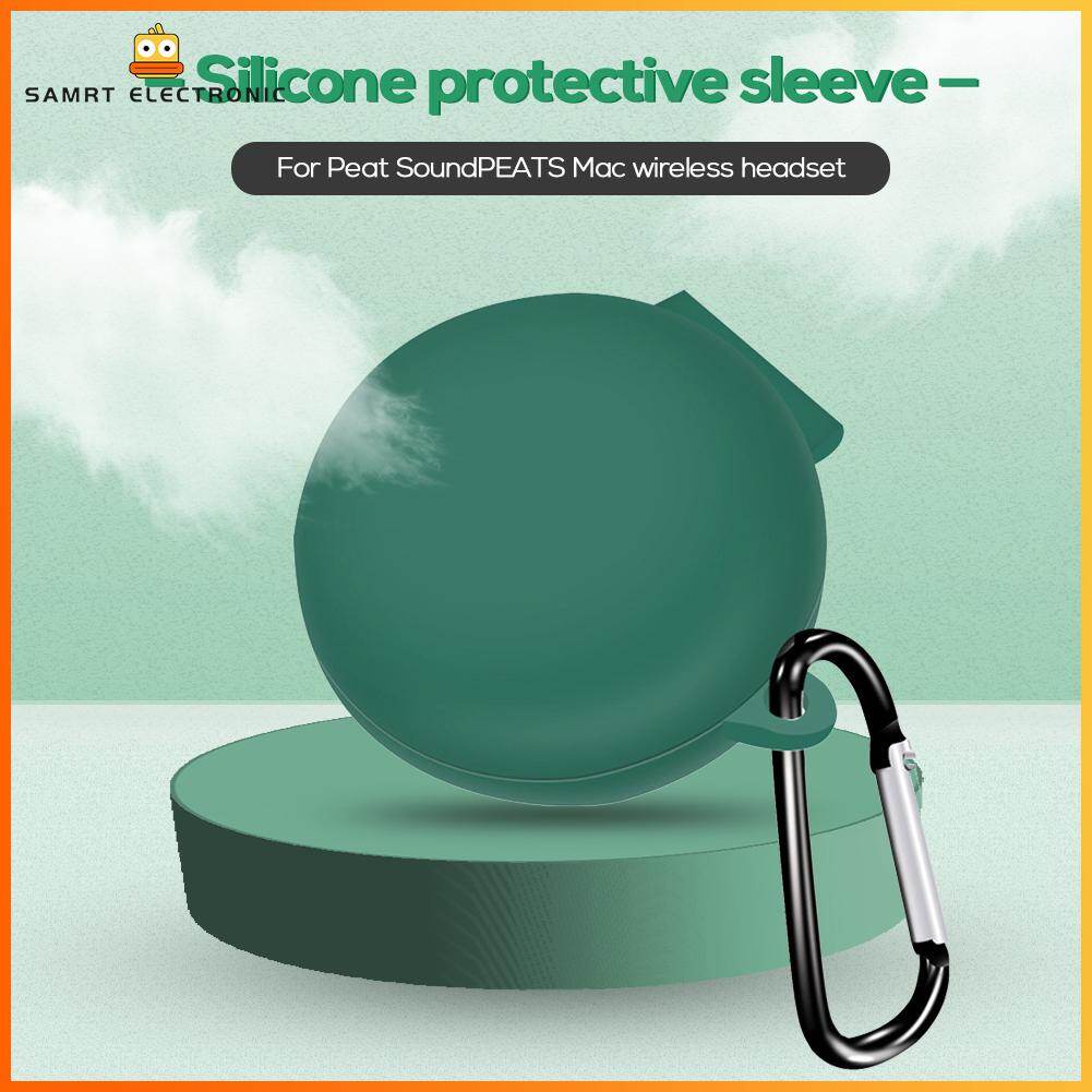 For SoundPEATS Mac Wireless Earphone Case Bluetooth-Compatible Earbuds Universal Cover Kit