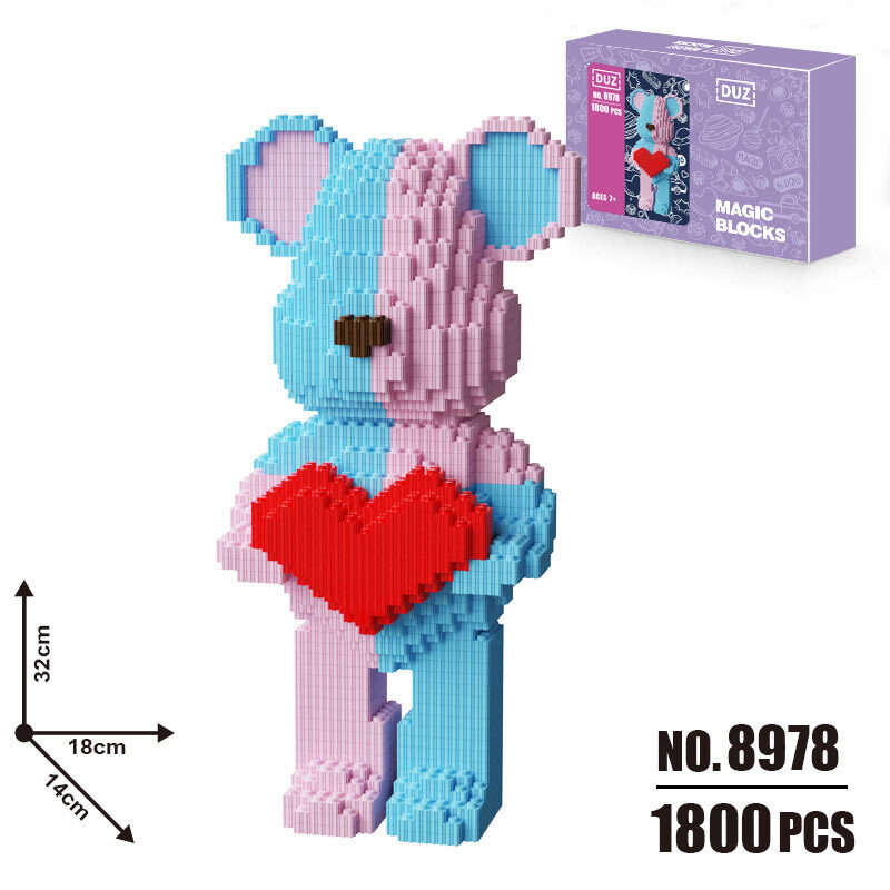 IQANGEL DUZ series building blocks micro-particle building blocks micro-particle building blocks