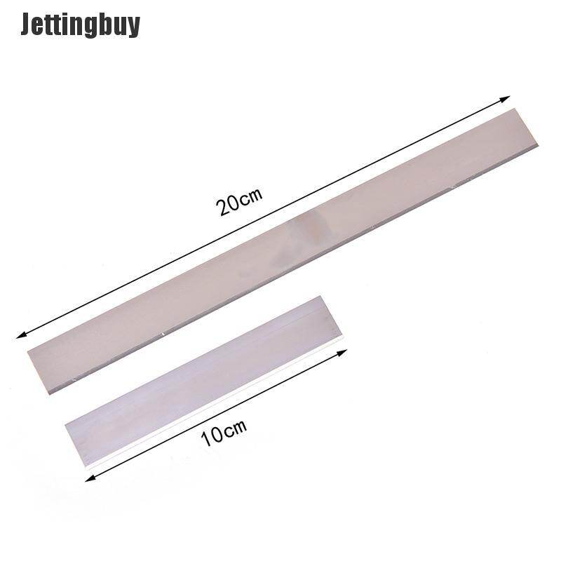 [Jettingbuy] 2 Lưỡi Dao Cắt Bằng Thép Không Gỉ 4 Inch/8 Inch Bộ Dụng Cụ Cắt Đất Sét Gốm Polymer