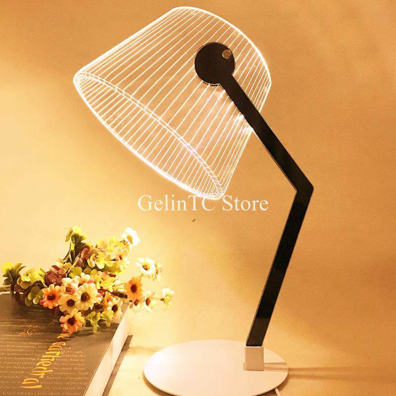 GelinTC Store Cú 3D LED Ánh Sáng Môi Trường Xung Quanh