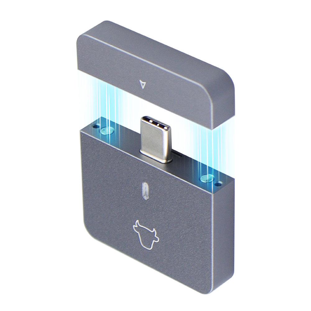 Mobile Solid State Disk Case Plug and Play M.2 NVMe 2230 Hard Disk USB3.2 Gen2 External SSD Case Aluminum Alloy for M2 2230