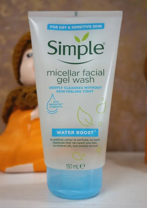 simple micellar gel wash ph