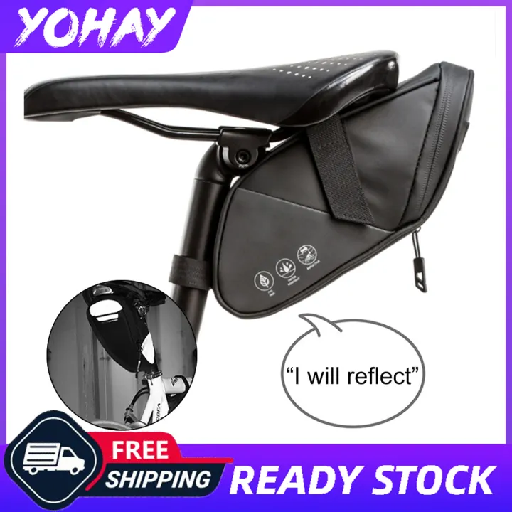 Waterproof Bike Saddle Bag Under Seat for Mountain Rode Bicycle Pouch Large Storage Pack