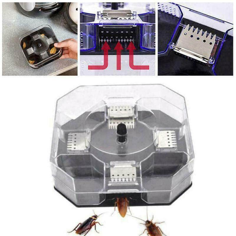 Roach Killing Bait , Large Roach Bait Station , Kills the Nest , Child-Resist , Insect Bug Trap Catcher Cockroach i Bed Bug Flea Tools Safe for Kids Pets Pest Killer \ Max connect store
