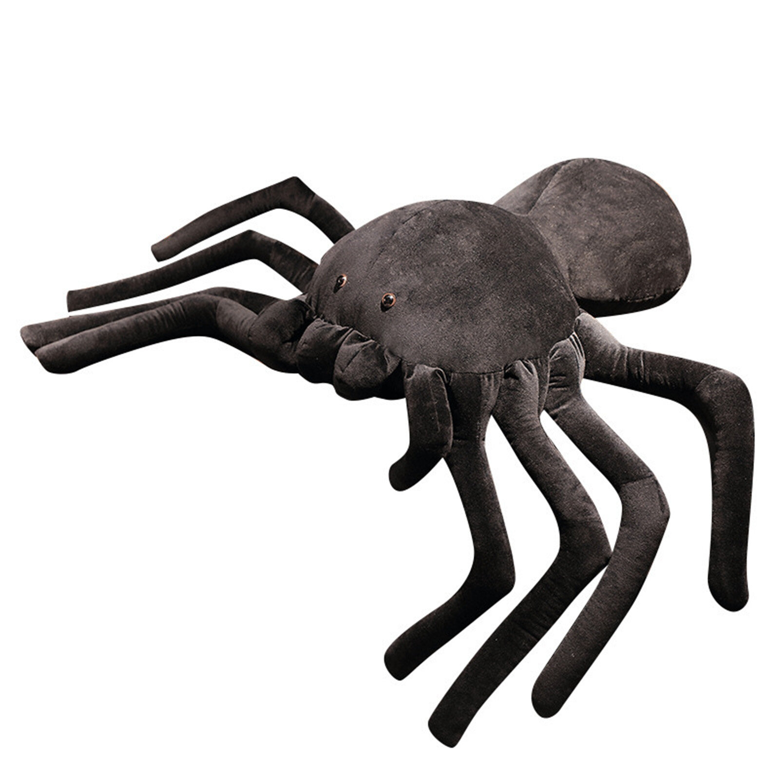 Simulation Spider Stuffed Doll Soft Cute Giant Spider Doll Spoof Props Trick Toy PP Cotton Big Plush Spider Halloween Party Decoration Halloween Gift Simulation Spider Stuffed