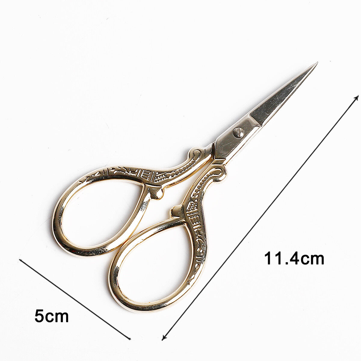1pc/bag High Quality Cross Stitch Retro Vintage Antique Sewing Tailor Scissor Handicraft DIY Household Fabric Cut Trim Shear
