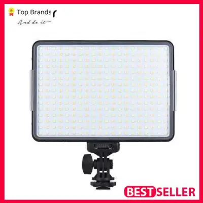 [SPECIAL PROMO] Andoer W300 Professional Dimmable LED Video Light Fill Light (Black)