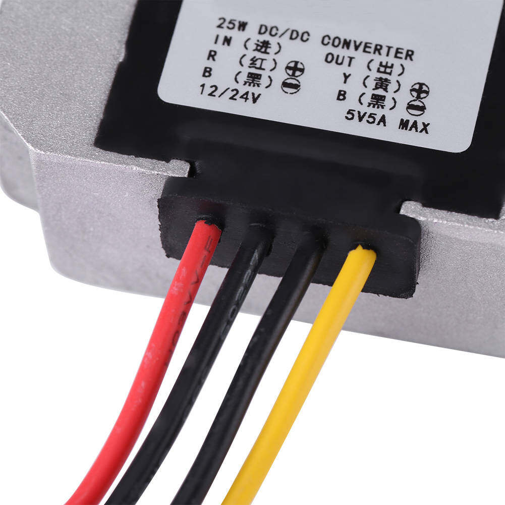 DC-DC 12V/24V To 5V 5A 25W Voltage Step Down Module Buck Power Supply Converter for Step Down Voltage Module Car Vehicle