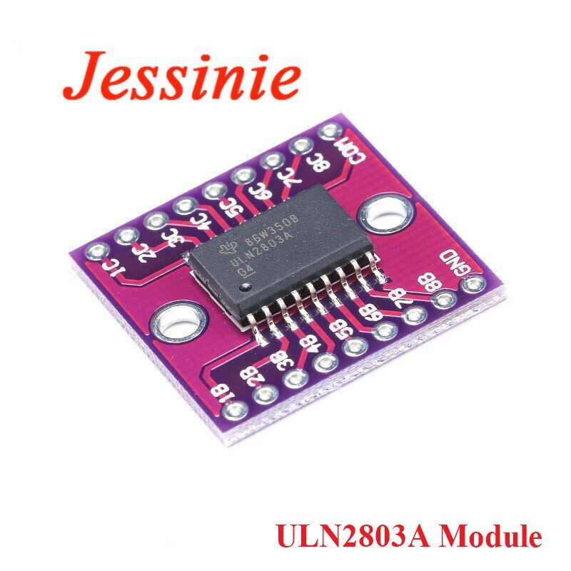 Uln2803a darlington transistor arrays driver module high withstand voltage and high current original cjmcu 2803