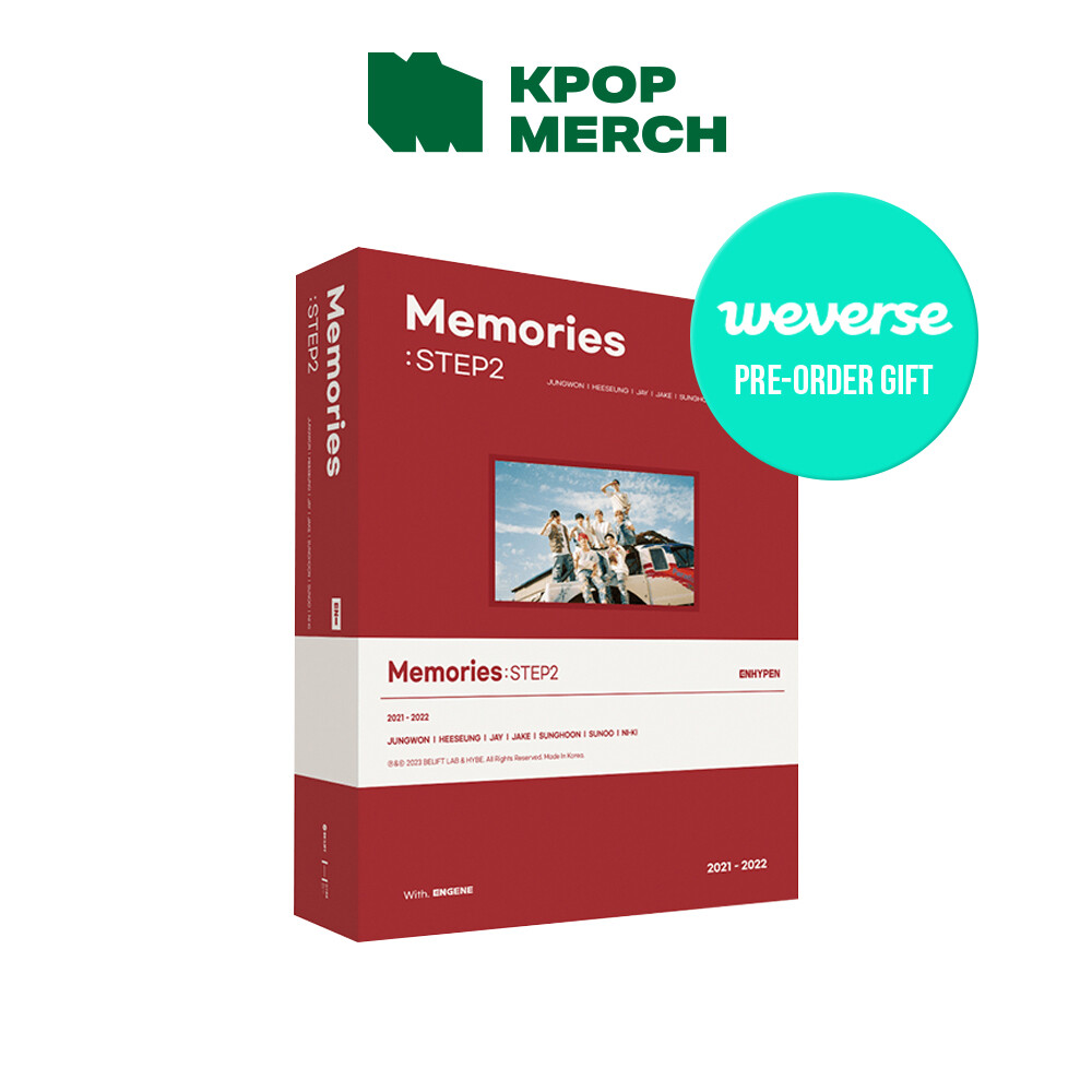 Weverse gift] ENHYPEN - Memories : STEP 2 DIGITAL CODE & DVD