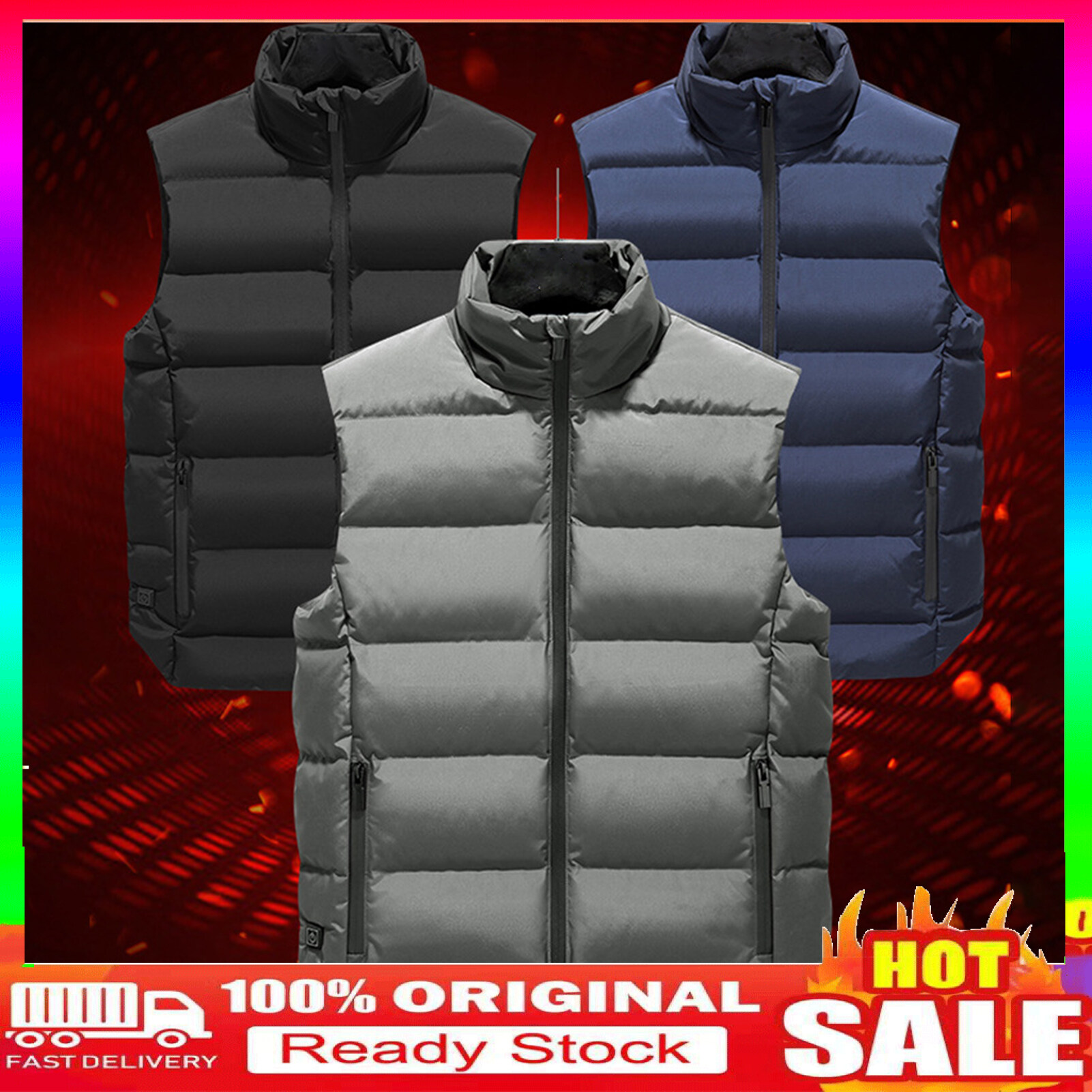 >> BÁO GIÁ ÁO KHOÁC NAM DUKE CITY 80 | Shopee Lazada Sendo Tiki mới nhất 132 Xinqiang®Áo Phao Lông Vịt Trắng 80%, Áo Phao Phao Thông Minh Mới Áo Khoác Giữ Nhiệt Không Đổi Usb Cho Nam Sưởi Ấm Vest Áo Phao Mùa Đông Nhẹ Ấm Áp USB Ngoài Trời Cho Nam Nữ Áo Khoác Sưởi Ấm Quần Áo