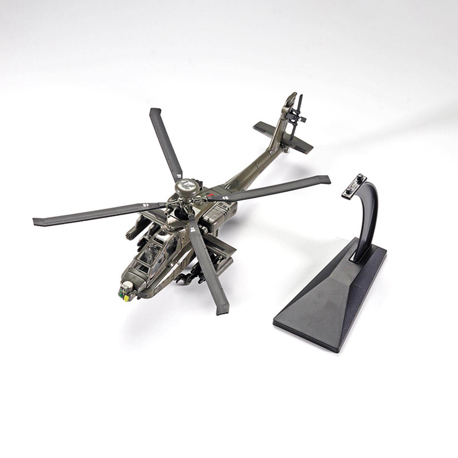 gamchiano Alloy Model Stable Durable Helicopter Model for Desktop Decor