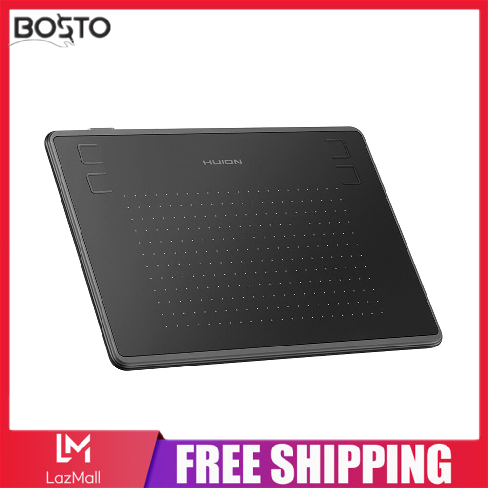 Huion H430P Graphics Tablet Drawing Tablet with 4096 Levels Pressure Sensitivity 5080LPI Pen Resolution 233PPS Report Rate