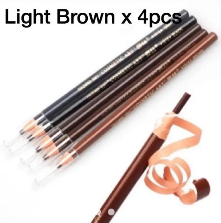 4pcs Set Eyebrow Pull Eyebrow Pencil 1 Set 4 Colour Ae Ae Cœ C Lazada
