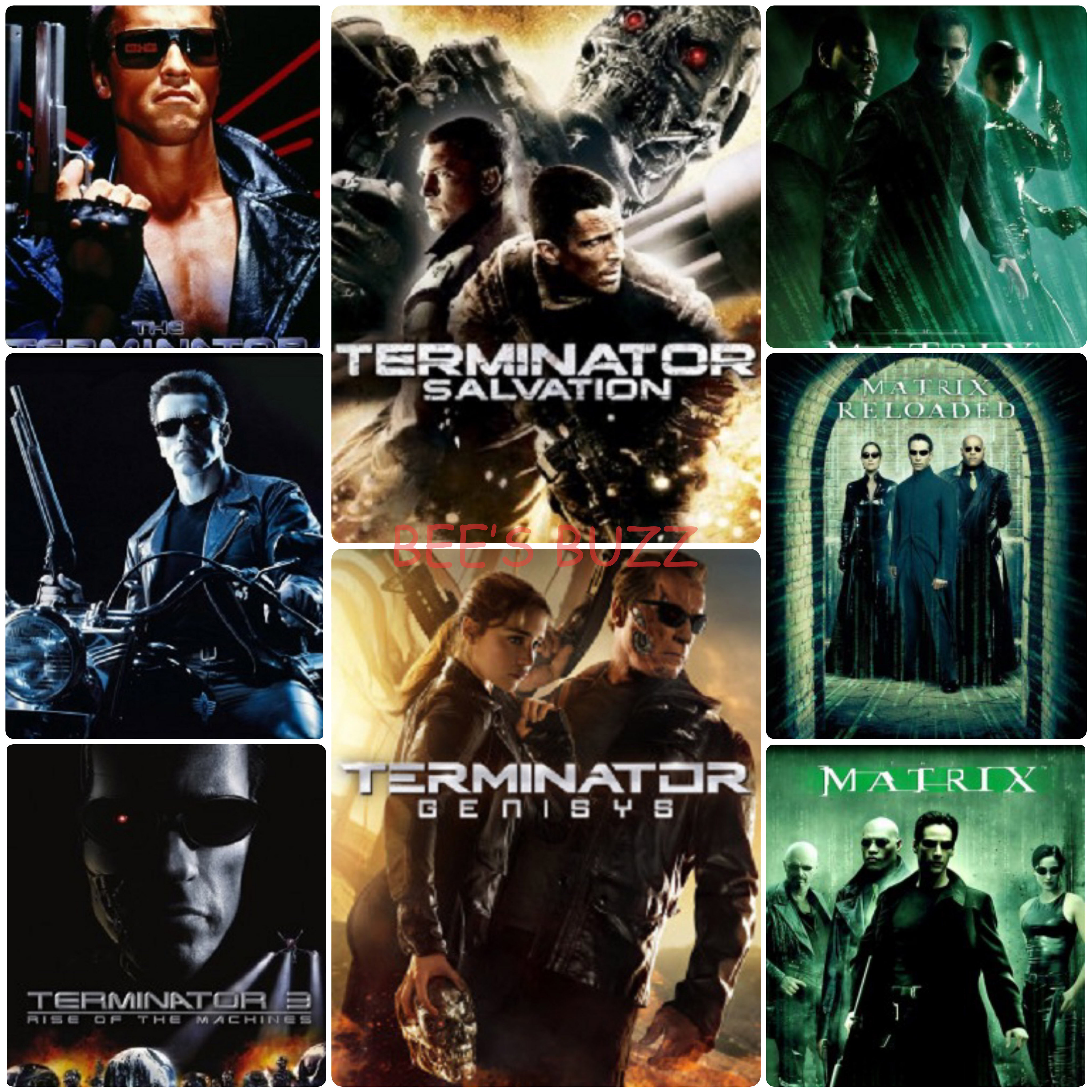 [Pendrive 64GB] Terminator , The Matrix & The Equalizer Movie