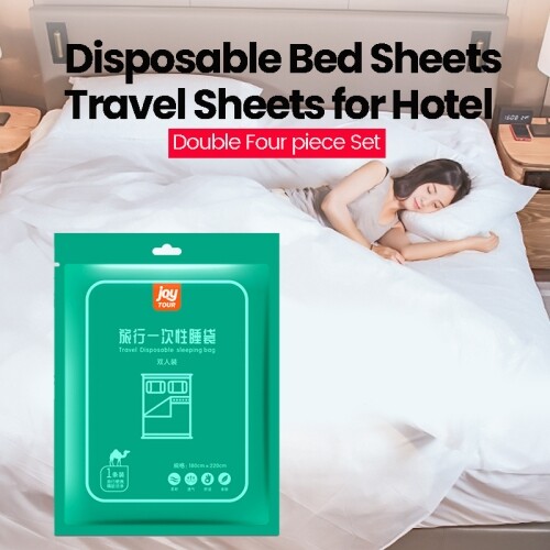 Disposable Bed Sheets Travel Sheets for Hotel, Disposable Sheets