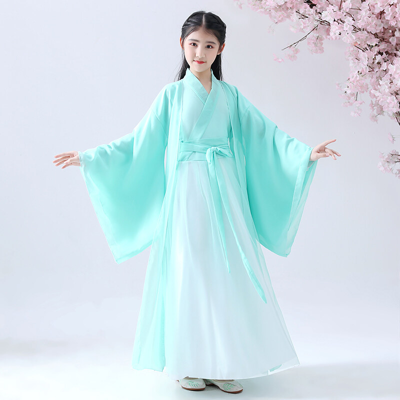 Giá bán Bé Gái Trang Phục Hán Trang Phục Siêu Tiên Con Trang Phục Cổ Trang Phục Cổ Trang Phục Hán Trang Phục Nữ Trung Quốc Phong Cách Ánh Sáng Gạc Thanh Lịch