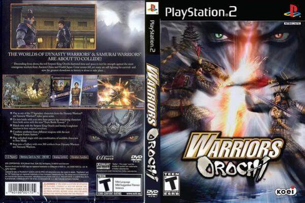 warriors orochi ps2