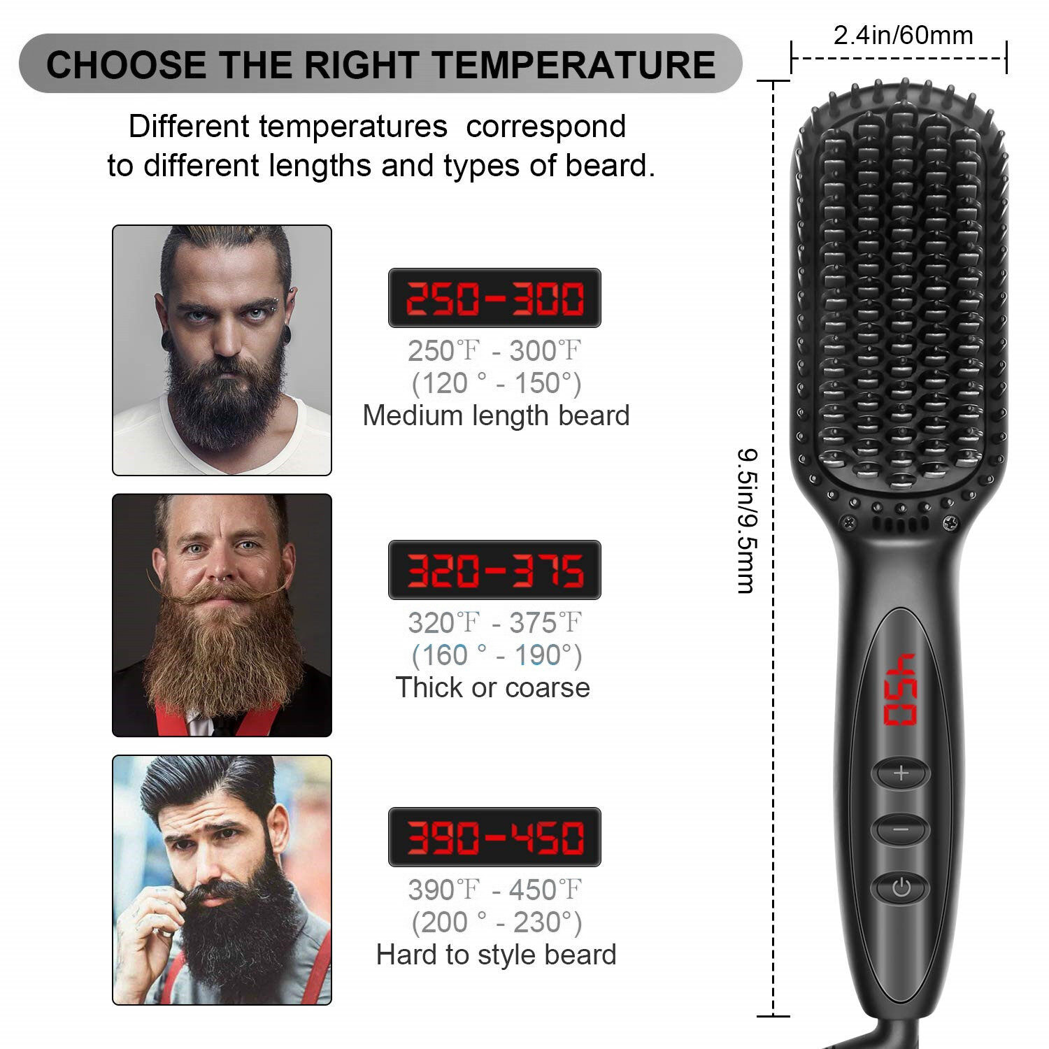 beard iron comb