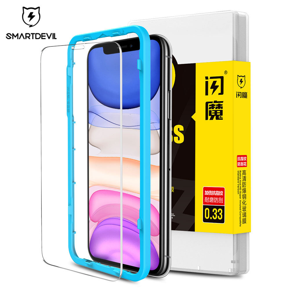 Miếng Dán Kính Cường Lực SmartDevil IPhoneX IPhoneSE2 Phim Điện Thoại Di Động Iphone 11/11 Pro Max/7/8/7P/8P/Se2 Chống Rơi 7Plus Blu-ray IPhoneXR IPhoneX/Xsmax Xs