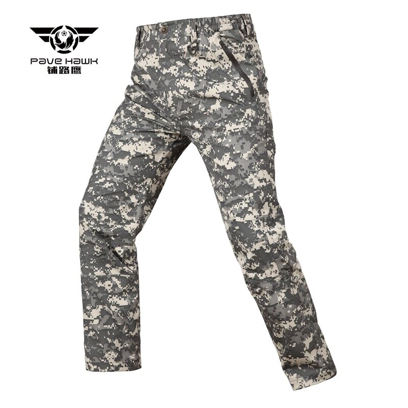 Pave Eagle Tactical Hard Shell Pants Camouflage Hard Shell Assault Pants Full-pressed Slim-fit Assault Pants PLY-43
