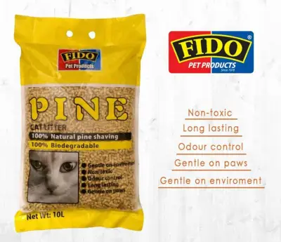 FIDO Pine Cat Litter Sand 10Litre